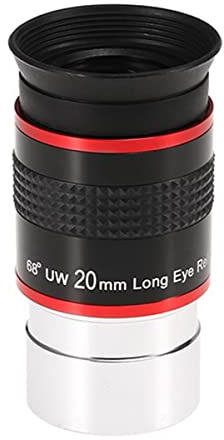 1,25 68 Grados Ultra Gran Angular Ocular 6mm 9mm 15mm 20mm telescopio astronómico Profesional Piezas para telescopio astronómico(20mm)