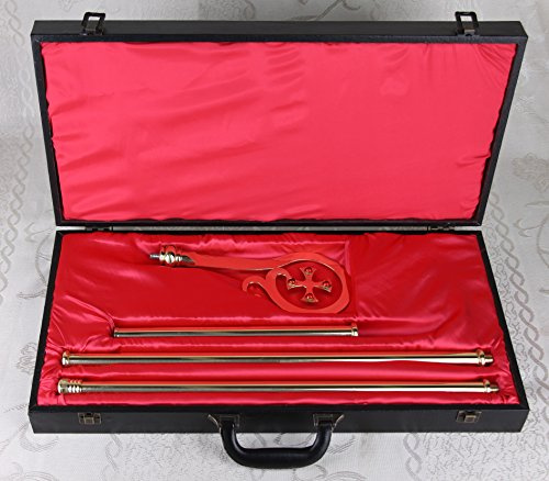 65 Bishop's Crosier Staff in Case Brass High Polished G-18-XN. Our Company Have 48 Kinds of Crozier for Your Choice.