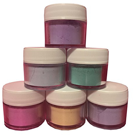 PETAL DUST PASTEL SET OF 6 : 4 grams each container Dust By Oh! Sweet Art Corp