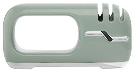 HEMOTON Afilador Manual Antideslizante Para Herramienta De Afilado De Cocina Diseño Ergonómico Uso Rápido y Fácil