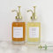 Syrup Dispenser for Cofffee Bar 2pack with 36pcs Labels and Light Gold Pump, Simple Style 500ml 16.9oz Glass Bottles for Coffee Bar Accessories Drink Kitchen Caramel Maple Soap Dispenser Liquor