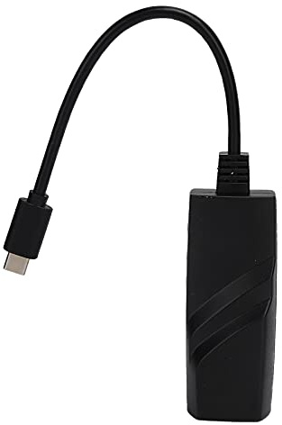 USB C To Ethernet Adapter, 1000 Mbps RJ45 To USB C Gigabit Ethernet LAN Network Adapter, Network Cable Converter for 10/8/7 / Viewed/XP/OS X 10.6