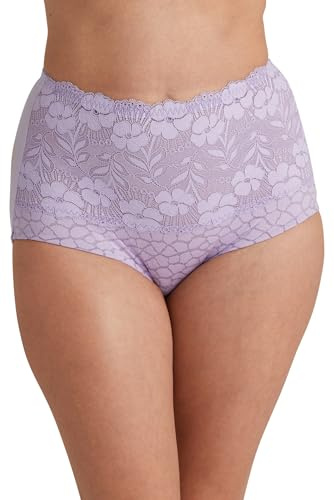 Miss Mary of Sweden Jacquard & Lace Formande Trosgördel med Hög Midja 42 Lavendel