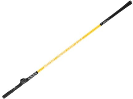Perfeclan Golfschwungtrainer, Golfschwung-Trainingshilfe für zu Hause, verbessert effektiv die Schwungfähigkeiten, Golf-Übungsstock, Trainingsstock für, Gelb