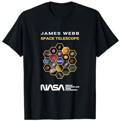 NASA James Webb Space Telescope JWST Worm Insignia ESA CSA T-Shirt