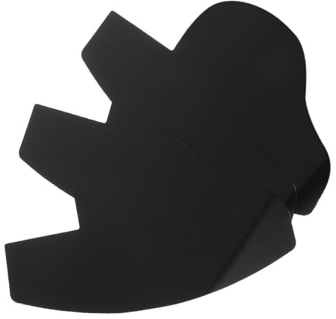 OSOLADY Strumento Per Modellare La Barba e L'attaccatura Dei Chioma Da Uomo, Set Da 3 Carte Per Guida Di Modellazione Spray Per Fibre Capillari, Per Barbiere e Uso Domestico