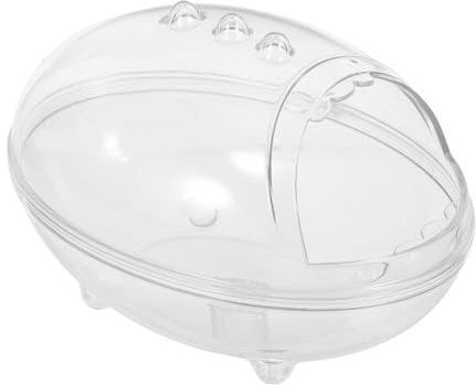 VICASKY Small Animal Bath Hamster Bathroom Hamster Bathtub Litter Box Potty Sandbox
