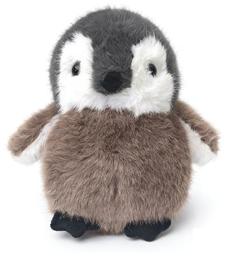 ZocRjvN EIN Stück Pinguin Geschenk, Kuscheltier Pinguin Für Kinder, Süßes Pinguin Kuscheltier Klein, Grau + Braun Mischfarbe, Ideal Als Spielzeug Und Dekoration