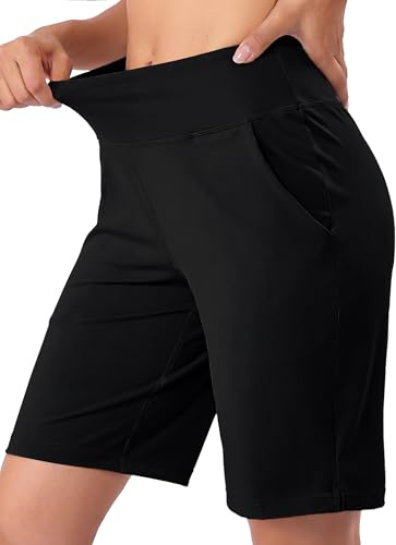 Aseniza Women's Running Shorts High Waisted Gym Sweat Jogging Athletic | Soft Comfort Sports Workout Yoga Training, Lounging and Everyday Wear