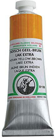 Old Holland Ölfarbe – Klassische Farben 40 MLS – 164 Künstlerfarben B130 Indian Yellow-Brown Lake Ext
