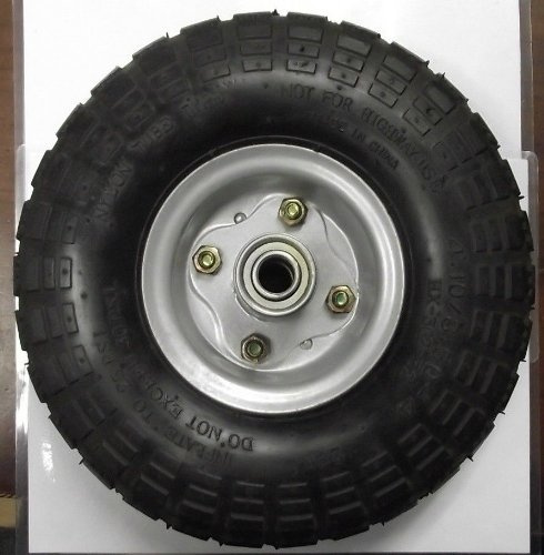 10 x 3 Pneumatic Wheel 5/8 Axle Use for Hand Truck Wheelbarrow ETC. 1008