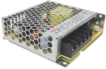 Kingled - Led Alimentation Mean Well 72W 12V 6,25A, modèle MeanWell LRS-75-12, Trasformateur non étanche iP20, dimensions: 99 x 97 x 30 mm. Cod. 1992