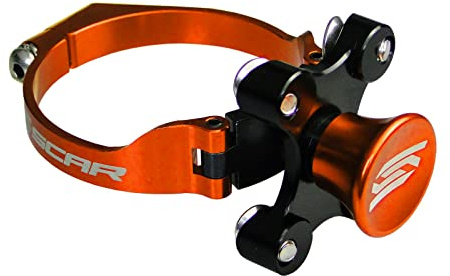 SCAR Dispositivo Forcella di Partenza Compatibile con KTM SX SXF 125 250 350 450 03-26 - Arancione