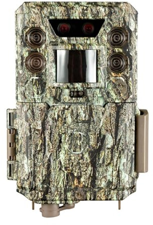 Bushnell 30MP Dual Core Corteza de árbol - Cámara de Seguimiento - Camo - Sin Brillo - Vida Silvestre - Animales - Modo de escaneo de Campo - Lapso de Tiempo - Rango Nocturno - 119977M