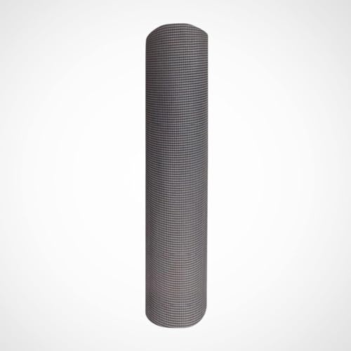 COMERCIAL CANDELA FELPUDOS Y ALFOMBRAS Mosquitera para Ventanas y Puertas con Malla de Fibra de Vidrio (1,5_x_3_Metros, Gris)