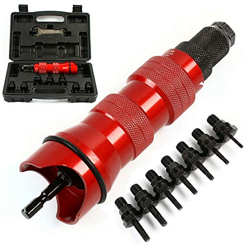 Nietmutternaufsatz für Bohrmaschine Nietmuttern Adapter Nietzange 3.2-6,0mm M3-M6