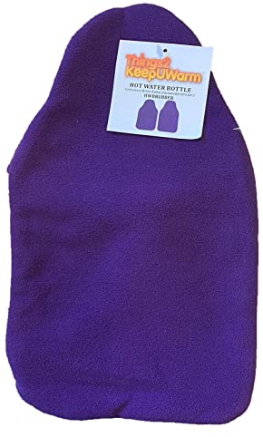 Things2KeepUWarm 2 Litre Hot Water bottle Cover Only (Purple)
