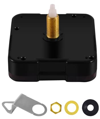 WinTaim Movimento al quarzo Super silenzioso per Orologio da parete, movimento al quarzo 12888 Riparazione movimento a batteria fai-da-Te (Senza lancette) Serie WT-12888