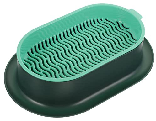 Angoily Hydroponische Katzengras-pflanzbox Katzengras-pflanzgefäß Für Hydrokultur Pflanzkasten Für Katzengras Hydrokultur-tablett Für Katzengras Katzengras-Box Für Haustiere Pflanzschale