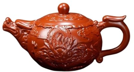 UNbit Théière Zisha Fengming, théière minérale originale Zhuni Dahongpao, service à thé Kung Fu domestique, grande capacité Théières