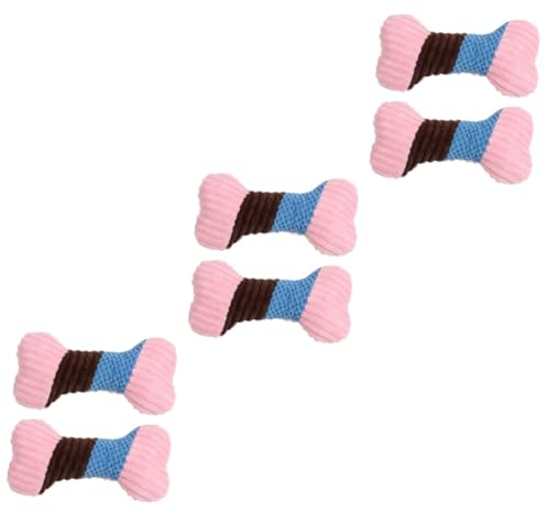 YARNOW 3sätze Plüsch Kauspielzeuge Für Hunde Quietschende Und Langlebige Bissspielzeuge Zufälligen Farben Stressabbau Für Interaktives