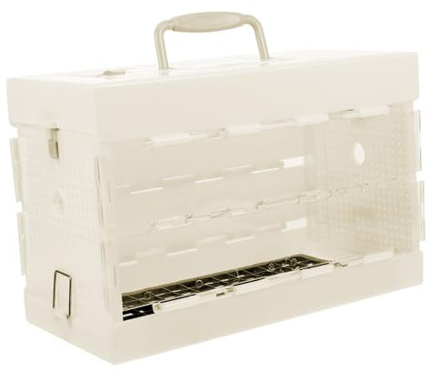 Kisangel 3stücke Kleiner Vogelträger Käfig Mit Griff Tragbarer Reisekäfig Für Papageien Wellensittiche Und Andere Kleintiere Atmungsaktive Und Stabile Transportlösung Für Ausflüge