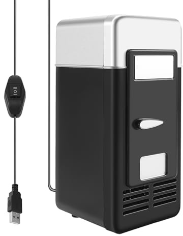 Rtxbvg Usb Mini Fridge Cold Drop Shpping Freezer Usb Mini Fridge Small Portable Soda Mini Refrigerator For Car Black
