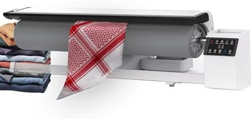 Presse À Vapeur Rotative 2950 W, Machine À Repasser Commerciale À Rouleau De 36 Pouces Avec Pédale, Vitesse De Rotation : 2,5 M/min Et Débit De Vapeur : 70 G/min Pour Vêtements, Rideaux Et Draps