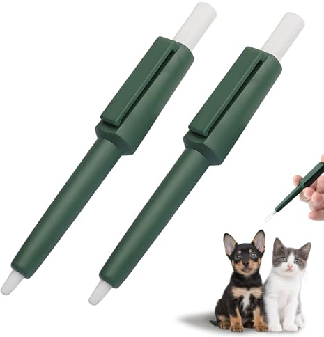 afhgdjr 2 StüCk Zeckenschlinge,Zeckenzange FüR Hunde Menschen,Zeckenzange Kinder Entfernen Sie Nymphien Und Ausgewachsene Zecken