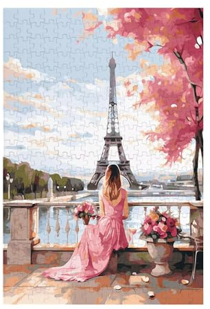 Frau Puzzle Baum Puzzle Große 5000 Teile Erwachsene, Clevere Rätsel, Geschicklichkeitsspiel für die Ganze Familie, Holz Farbenfrohes Jigsaws mit Geschenkbox Verpackung, Zimmer Deko 105x156cm D-1514