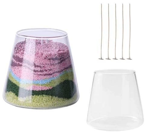 Raveparty Kerzensand mit Duft, Kerzensand mit Ocht, Wachsgranulat, Kerzen Selber Machen Set, Kerzenwachs Granulat, Pearled Candle (Rose)