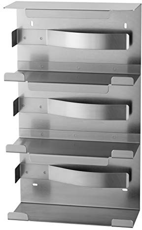 All Care 8497 MediQo-line Edelstahl TRIO Handschuhspender