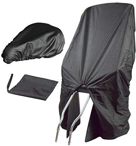 TROCKOLINO Set - Regenschutz für Fahrrad-Kindersitz und Sattel