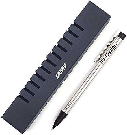 Lamy Druckbleistift logo matt Modell 105, schwarz, mit Gravur (Lasergravur), V60