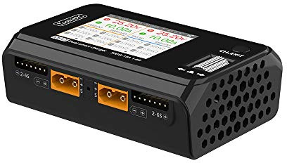 ToolkitRC Lipo Ladegerät M6D 500W 15A DC Dual Channel Mini Smart Ladegerät Entlader Für 1-6S FPV Modell AkkuLadegerät