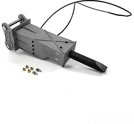 LESU 1/14 Hydraulischer Metallhammer für schwere RC-Bagger 374F Schaufel Ersatzteile für draußen Spielzeug