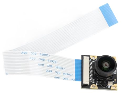 Akozon 8MP Kameramodul Nano 1080P Weitwinkel-Kameramodul mit Manuellem Fokus IMX219 Sensor RasPi 5 4B 3B