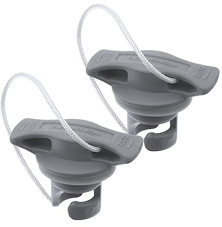 GAROZATION 2pcs Rotary Bonnet Lazy Spa Pump Air Compressor for Boat Air Valve Air Cap Inflatable Fishing Kayak Sup Board Paddle Board Kayak Adapter Cap Environmental Protection Pvc