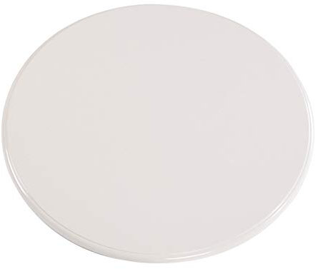 Plateau tournant en bois robuste Ø24 88,9 cm pour table de salle à manger, roulements silencieux pour un partage facile des aliments dans la cuisine