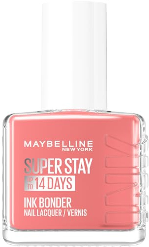 Maybelline New York Super Stay Ink Bonder Nagellack 135 Nude Rose – langanhaltender Nagellack für starke Nägel und intensive Farbe, 12.3 ml