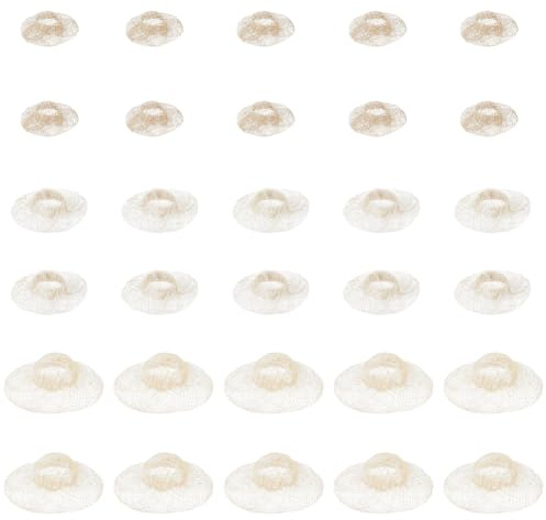 CABODYALS 30 Unidad, 3 Estilos, Mini Sombrero de Paja Hecho A Mano, Natural, Miniatura, Tejido A Mano, Pequeño, Veraniego, Decorativo, Adorno, Trigo, Sombreros Artesanales, Adornos, Sombreros Tejidos