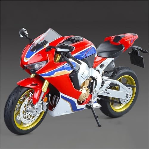 För CBR1000RR Motorcykelmodell Legering Motorcykel Gjuten Metall Barn Leksaksbil Fordon Presenter 1:9