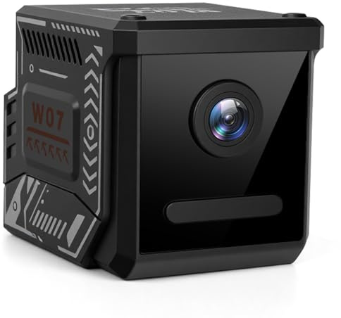 leaphen Mini Camera - WiFi Camera 10hr Nonstop Recording Camera WIFI, 4K HD Video, Cloud Storage, Motion Detection & Night Vision for Indoor/Home