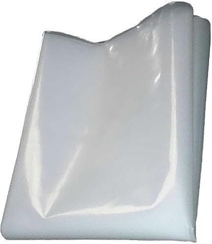 QVS Shop 2M X 2M Extra Thick Clear Heavy Duty Polythene Sheeting 250Mu / 1000G
