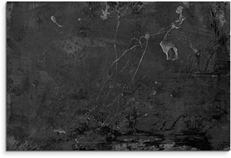 Abstrakt 715-120x80cm SCHWARZ-Weiss Bilder - Wandbild Kunstdruck in XXL Format - Fertig Aufgespannt – TOP - Leinwand - Wand Bild - Kunst Bild - Wandbild abstrakt XXL