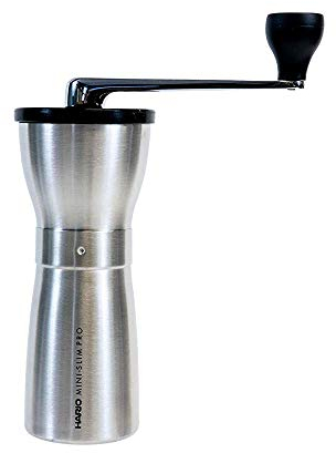 HARIO MMSP-1-HSV Kaffeemühle, Stahlfarben