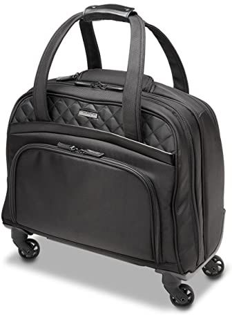 Kensington K60380WW Rullväska, Svart, 15.6