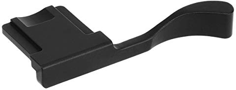 Haoge THB-X2B Metall Blitzschuh Daumen Griff Daumengriff Handgriff für Fujifilm X100VI Fuji FinePix X100V Kamera Schwarz