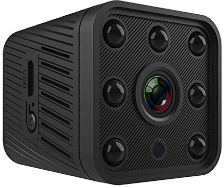 Andoer AS01 Min WiFi Kamera 1080P Heimüberwachungskamera Nachtsichtkamera Remote Monitor Kleine Kamera Drahtlose Sicherheit Schützen Sie Camcorder