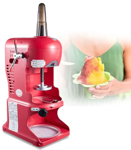 Macchina elettrica per ghiaccio tritato, potente macchina per granite e granite commerciale da 350 W per feste, concessioni o eventi.,Pink